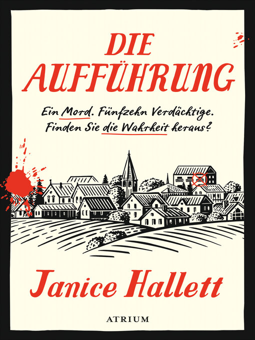 Title details for Die Aufführung by Janice Hallett - Wait list